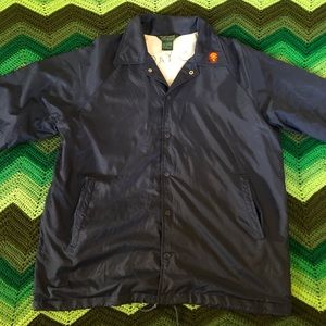 VINTAGE Haband of Paterson navy jacket Smokey Bear